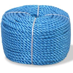 vidaXL Zvita vrv polipropilen 14 mm 100 m modra Cene