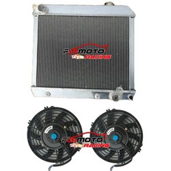 FSMOTORACING 3-vrstni aluminijasti radiator, izboljšana kapaciteta hlajenja, popolnoma aluminijasta konstrukcija, vključuje dva ventilatorja, (5000157771) Cene
