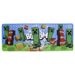 Paladone PROIZVODI Minecraft Creeper - Desk Mat zeleno-plava Cene