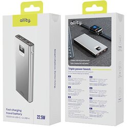ALLITY APB-100 pd qc 22.5W 10000mAh power bank gray Cene
