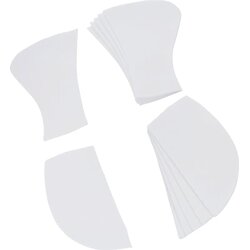 Christ Polifilc za Ultra Saddle Pad z dvojnimi žepi in robom, bel Cene