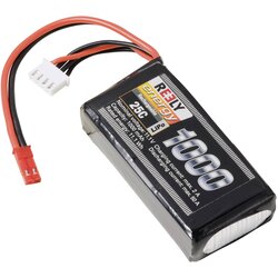 Reely Modellbau baterijski paket (LiPo) 11,1 V 1000 mAh Število celic: 3 25 C mehka torbica BEC lipo akumulatorski paket za modele 11.1 V 1000 m, (20641320) Cene