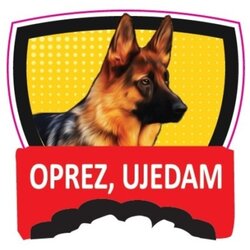 Ultra Planet tabla/Oznaka – Oprez ujedam Nemacki ovcar Cene