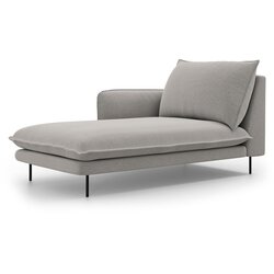Cosmopolitan Design svijetlo siva ležaljka Vienna, lijevi kut Cene