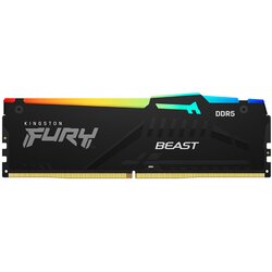 Kingston dimm DDR5 32GB 6400MT/s KF564C32BBEA-32 fury beast black rgb expo Cene