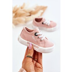 Kesi Children's Low Sneakers Big Star JJ374161 Pink Cene