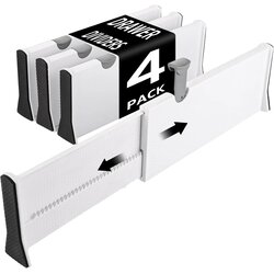 DAJAVE 4x nastavljiv ločilnik za predale 33,2–55 cm Cene