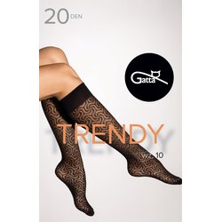 Gatta Trendy 10 Knee Socks Nero Cene
