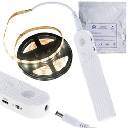  LED traka s detektorom pokreta 2m toplo bijela Cijene