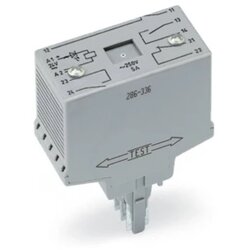 Wago 286-336/001-000 Utični relej 24 V/DC 2 otvarača, 2 zatvarača 10 komada Cene