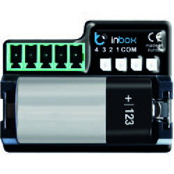 BLEBOX inBox light switch Black Cene