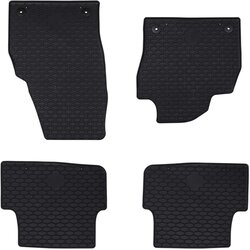 vidaXL Avto preproga 4 pcs Črna VW POLO , TAIGO Guma, (5000151726) Cene