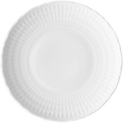 Cmielow SOFIA, KROŽNIK PLITVI BELI, 26 CM, 1 KOS, (22153608) Cene