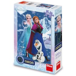 Dino Frozen: Čarobne sestre puzzle set 100 XL neon delova Cene