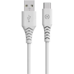 Celly kabel USB-A u USB-C 1,5 m Planet Collection, bijela Cene