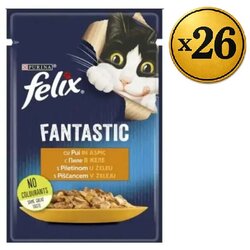 Felix Sos za mačke sa piletinom 26x85g Cene