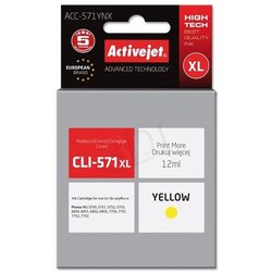 Activejet rumeno črnilo CLI-571Y XL ACC-571YNX Cene