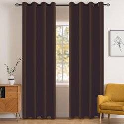 YSTELLAA 2x 140x145cm Zatemnitvene termo zavese z rinkami Cene