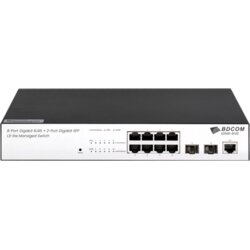 Bdcom S2500-8T2S ,switch 8 x gigabit RJ45, 2 x gigabit sfp, L3-lite Cene