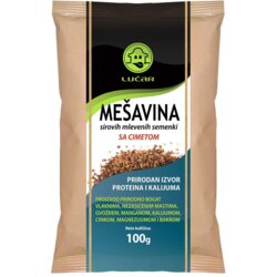 Lučar mešavina sirovih mlevenih semenki sa cimetom 100g Cene