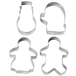 Komplet Set metalnih oblika - 4 komada | razni oblici Cijene