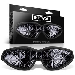 Intoyou Black Sapphire Preveza Za OČi Sapphire Black Vegan Leather Cene