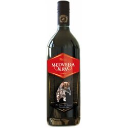 Rubin medveđa krv crno vino 1L staklo Cene