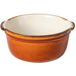 Casafina Opečnato oranžna/bež lončena skledica 560 ml Poterie – Cene
