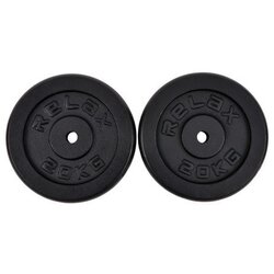 Ring tegovi 2x20kg Black standardni liveni - RX PLO1-20 Cene