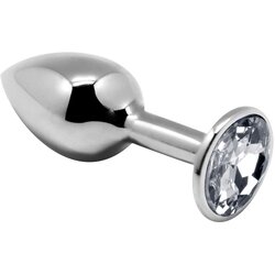 Alive Mini Metal Butt Plug Anal Pleasure White L Cene