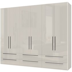 Jela Jagodina jela plakar P66/PN - kolekcija piano - bež lak/bež lak - 272x224x56 cm Cene