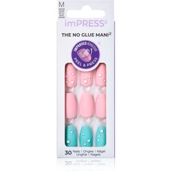 Kiss imPRESS The No Glue Mani Medium Umjetni nokti Dew Drop 30 kom Cijene
