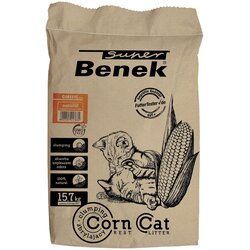 Benek Super Corn Cat Natural - 25 l (cca 15,7 kg) Cene