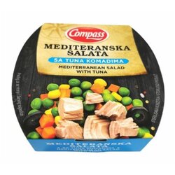 Compass mediteranska salata sa tuna komadima 160g Cene