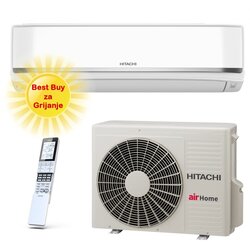 Hitachi klima uređaj 2,5 kw - RAC-XJ25WHAE/RAK-XJ25RHAE - airhome 800, za prostor do 25m2, a+++ energetska klasa, R-32 Cene