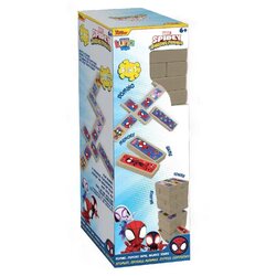 Luna marvel spidey 3-u-1 društvena igra - jenga, domino i igra memorije Cene
