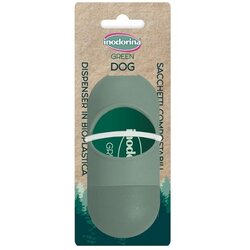 Inodorina Green nosilec bioplastika + vrečkake za iztrebke 1x10 Cene