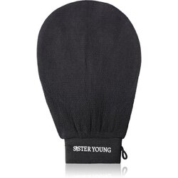 Sister Young NOVA Exfoliating Glove rokavica za piling za telo Black 1 kos Cene