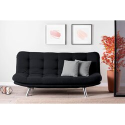  Sofa trosed Misa Sofabed Black Cene
