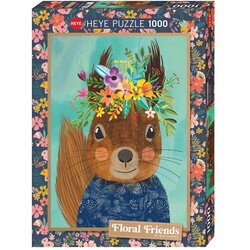 Heye puzzle 1000 delova Floral Friends Sweet Squirrel 29953 Cene