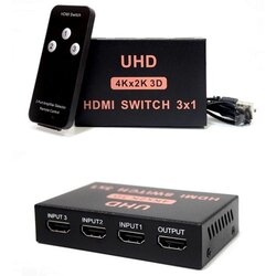 Fast Asia hdmi switch 3x1 4Kx2K 3D Cene