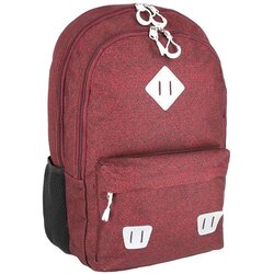 Spirit Bordo rdeča zaobljena šolska torba, nahrbtnik s tremi predelki Spirit: SHADE 43 x 29 x 21 cm Cene