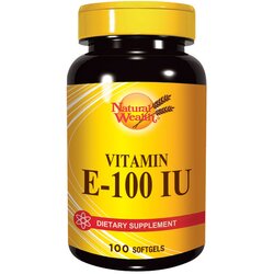 Natural Wealth vitamin E-100IJ, 100 kapsula Cene