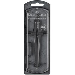 Šestar S PRECIZNIM PODEŠAVANJEM PLUS MINE STREAM FABER-CASTELL 174530 CRNI BLISTER Cene