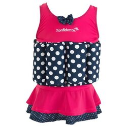 KONFIDENCE plutajući kupaći kostim pink/mornarsko plavi 1-2 godina Cene