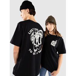 The Dudes Too Short Smokes T-shirt black Cene