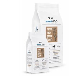 Vincent Uno Monoprotein Adult Dog Jagnjetina, 12kg Cene