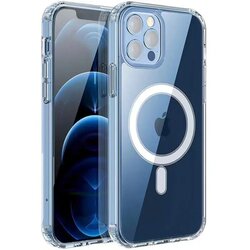 Cyoo Silikonski ovitek za Apple iPhone 16 Pro Max, Magsafe, prozoren Cene