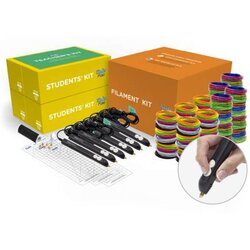 3Doodler FLOWEDU 3D pen Black Cene