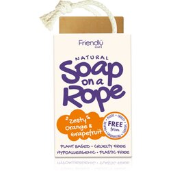 Friendly Soap Soap on a Rope Orange & Grapefruit prirodni sapun 95 g Cene